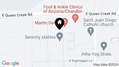 Map of 3151 S EAGLE Drive, Chandler AZ, 85286