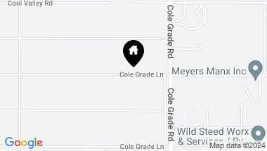 Map of 30237 Cole Grade Road, Valley Center CA, 92082