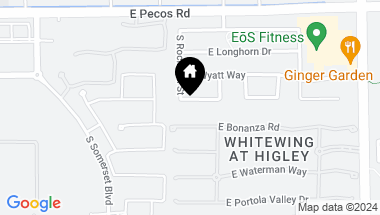 Map of 2865 E WILDHORSE Drive, Gilbert AZ, 85297