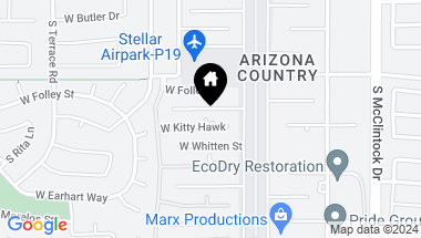 Map of 4332 W KITTY HAWK --, Chandler AZ, 85226