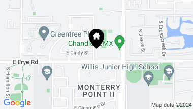 Map of 255 S KINGSTON Street, Chandler AZ, 85225