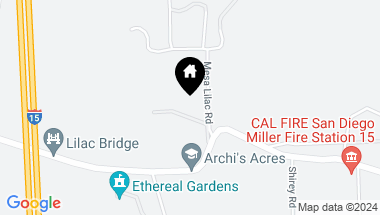 Map of 8508 & 8724 W Lilac Road, Escondido CA, 92026