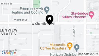 Map of 4330 W BEECHCRAFT Place, Chandler AZ, 85226