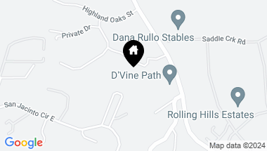 Map of 4633 Olive Hill Rd, Fallbrook CA, 92028