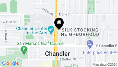 Map of 283 N ARIZONA Avenue, Chandler AZ, 85225