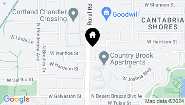 Map of 722 N TANGERINE Drive, Chandler AZ, 85226