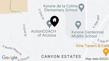 Map of 13810 S 34TH Street, Phoenix AZ, 85044