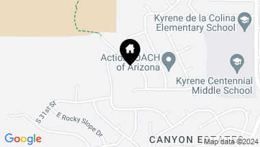 Map of 13802 S 32ND Place, Phoenix AZ, 85044