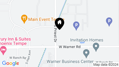 Map of 8655 S PRIEST Drive Unit: 101/104, Tempe AZ, 85284