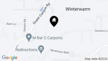 Map of 1527 Winterwarm Drive, Fallbrook CA, 92028