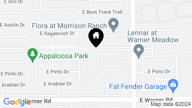 Map of 3849 E BLOOMFIELD Parkway, Gilbert AZ, 85296