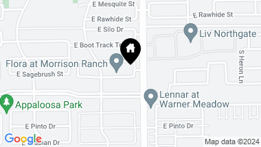Map of 3946 E Sagebrush Street, Gilbert AZ, 85296