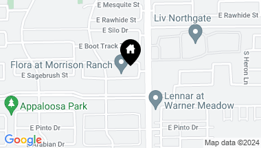 Map of 3934 E SAGEBRUSH Street, Gilbert AZ, 85296