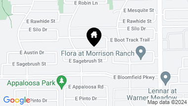 Map of 3731 E AUSTIN Drive, Gilbert AZ, 85296