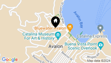 Map of 139 Whittley Avenue, Avalon CA, 90704
