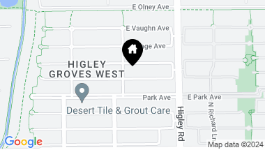 Map of 3062 E CULLUMBER Street, Gilbert AZ, 85234