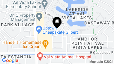 Map of 880 N HARMONY Avenue, Gilbert AZ, 85234