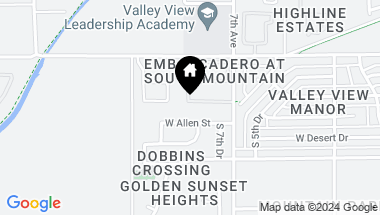Map of 1009 W Ardmore Road # 10, Phoenix AZ, 85041