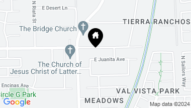 Map of 818 E JUANITA Avenue, Gilbert AZ, 85234