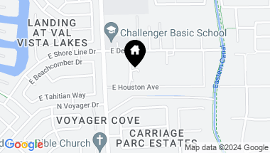 Map of 2451 E DESERT Lane, Gilbert AZ, 85234