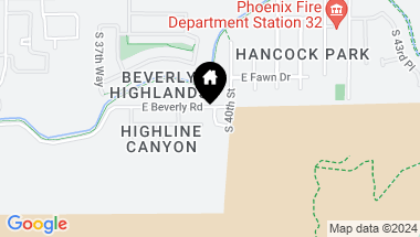 Map of 3924 E MELODY Drive, Phoenix AZ, 85042