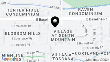 Map of 0 SW Baseline Road Unit: -, Phoenix AZ, 85042
