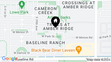 Map of 3736 W FREMONT Road, Phoenix AZ, 85041