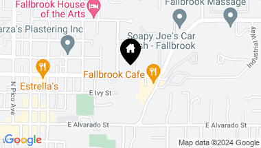 Map of 632 E MISSION Road, Fallbrook CA, 92028