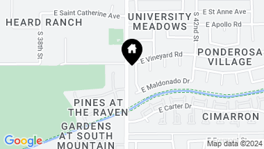 Map of 6814 S 40TH Place, Phoenix AZ, 85042