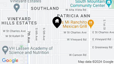 Map of 6622 S MONTEZUMA Street, Phoenix AZ, 85041