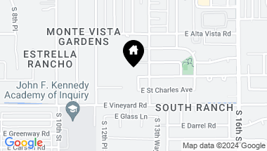 Map of 6610 S 13TH Street, Phoenix AZ, 85042