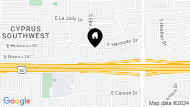 Map of 3917 S ELM Street, Tempe AZ, 85282