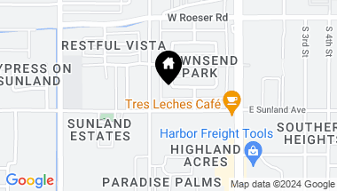 Map of 225 W BOWKER Street, Phoenix AZ, 85041