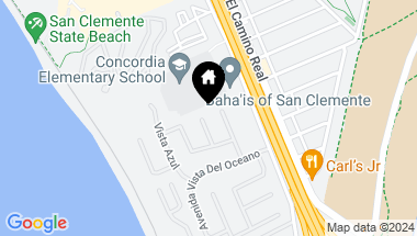 Map of 3815 Calle De Las Focas, San Clemente CA, 92672