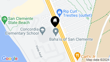 Map of 3250 Avenida Del Presidente 4, San Clemente CA, 92672