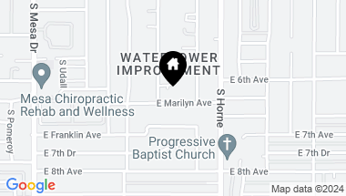 Map of 658 E MARILYN Avenue, Mesa AZ, 85204
