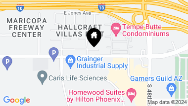 Map of 4519 E PUEBLO Avenue, Phoenix AZ, 85040