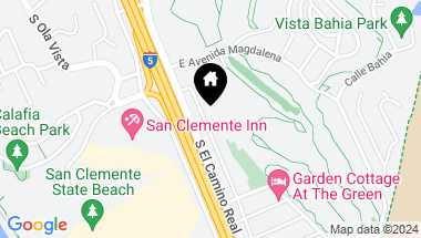 Map of 2617 Calle Del Comercio 6, San Clemente CA, 92672