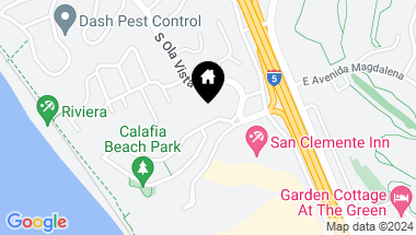 Map of 206 Avenida Montalvo 2, San Clemente CA, 92672