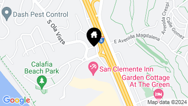Map of 116 Avenida Calafia # 102, San Clemente CA, 92672
