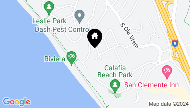 Map of 2314 Calle Monte Cristo, San Clemente CA, 92672