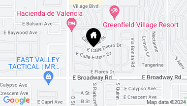 Map of 201 S Greenfield Road # 255, Mesa AZ, 85206