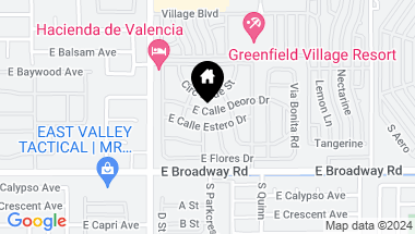 Map of 201 S GREENFIELD Road # 196, Mesa AZ, 85206