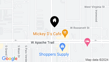 Map of 1517 W ROOSEVELT Street # A, Apache Junction AZ, 85120