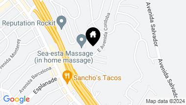 Map of 309 E Avenida Cordoba, San Clemente CA, 92672