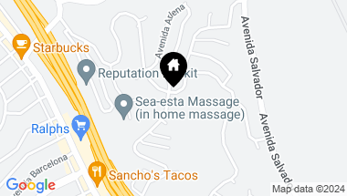 Map of 416 S La Esperanza, San Clemente CA, 92672