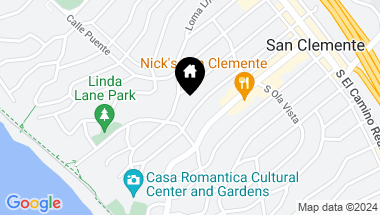 Map of 240 Avenida Cabrillo, San Clemente CA, 92672