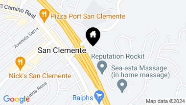 Map of 10 Vista Encanta 10, San Clemente CA, 92672