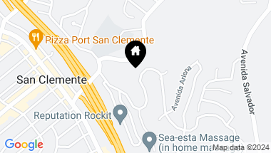 Map of 227 S La Esperanza, San Clemente CA, 92672