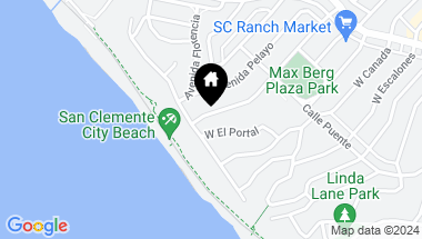 Map of 243 Avenida Aragon, San Clemente CA, 92672
